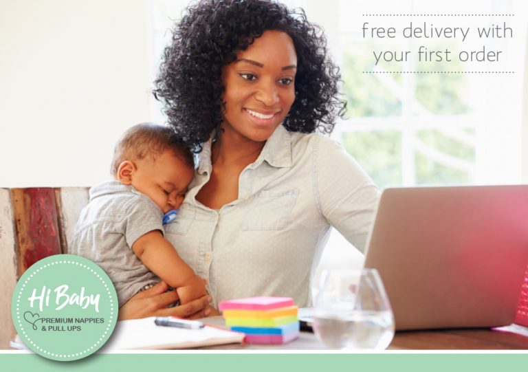 Free delivery when you buy your baby nappies online